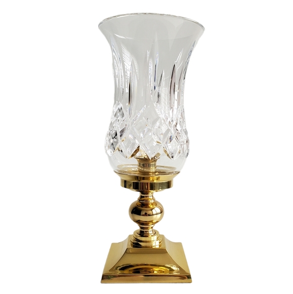 Waterford Crystal Accents Vintage Waterford Crystal Lismore Brass